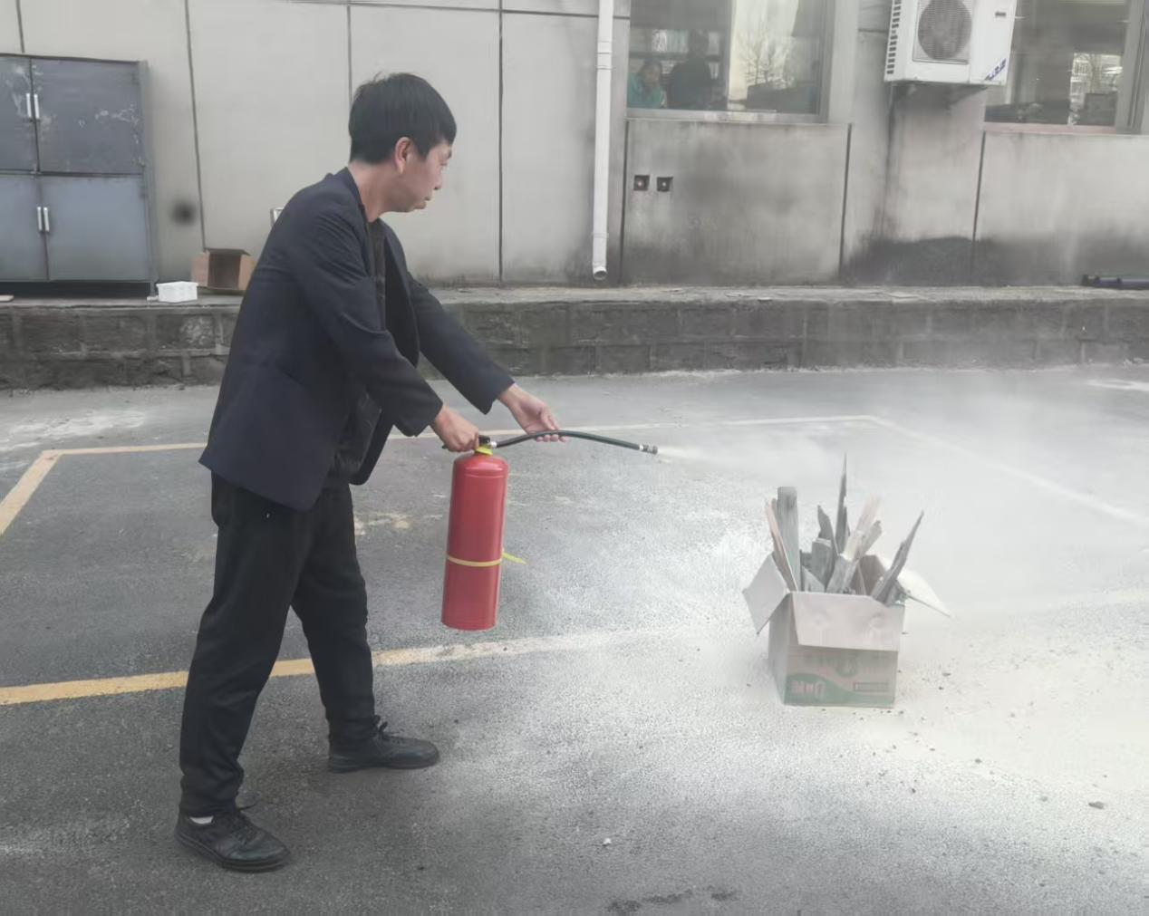 东辽分中心开展消防演练